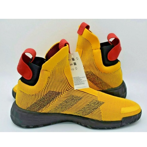 NEW Adidas N3xt L3V3l Mens Basketball Shoes Gold - Picture 7 of 8